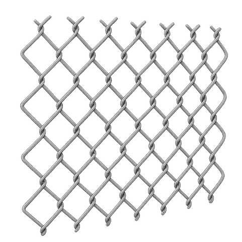 Сетка рабица оцинкованная 12х12х1,4 мм